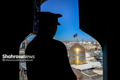 عکس‌هایی از آیین سنتی«صلا» همزمان با اولین روز ماه محرم در حرم مطهر رضوی