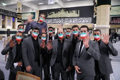 دیدار قهرمانان المپیک و پارالمپیک ایران در بازی‌های ۲۰۲۰ توکیو با رهبر معظم انقلاب