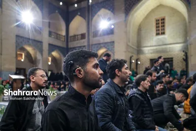گزارش تصویری | مراسم احیا ویژه ناشنوایان در شب‌ بیست یکم ماه مبارک رمضان