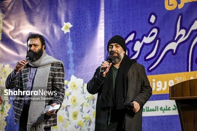 گزارش تصویری | گلباران حرم مطهر امام‌رضا (ع) در شب میلاد حضرت جوادالائمه (ع)