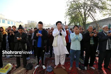 اقامه نماز عید سعید فطر در محله گلشهر (۲۲ فروردین ۱۴۰۳)