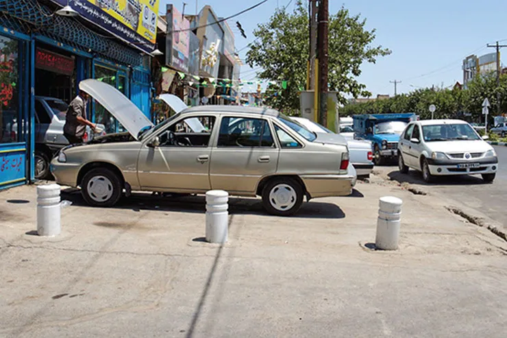 تختِ ‌گاز مشکلات در خیابان گاز