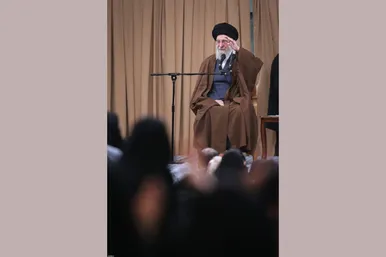 گزارش تصویری | دیدار دانش‌آموزان و دانشجویان با رهبر معظم انقلاب اسلامی، به‌مناسبت سیزدهم آبان‌ماه (۱۲ آبان ۱۴۰۴)