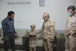 فرزند «شهید دارایی» مرزیار افتخاری شد