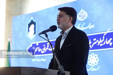 افتتاح تقاطع غیرهمسطح حضرت قمر بنی‌هاشم(ع) در مشهد