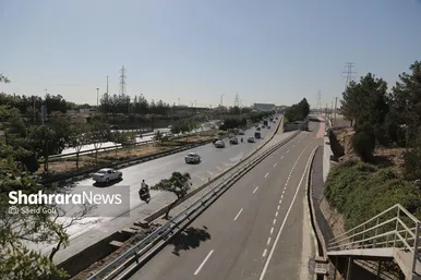 گزارش تصویری | بهره‌برداری از پروژه اتصال بولوار امام‌خمینی(ره) به بولوار نماز در مشهد (۲۸ مرداد ۱۴۰۴)