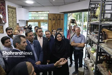 گزارش تصویری | افتتاح خانه صنایع دستی بخش خصوصی عطار  در مشهد