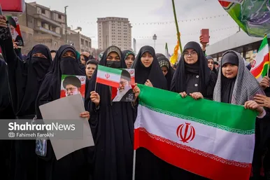 گزارش تصویری | نسل «z» پای کار انقلاب اسلامی