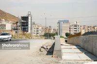 گلایه ساکنان چهارچشمه مشهد از ۲ دهه بلاتکلیفی پروژه نیمه‌کاره کانال آب