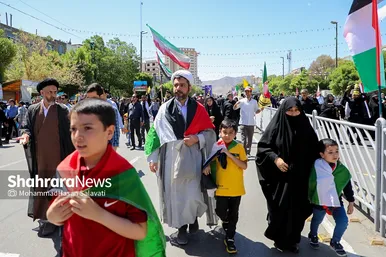 راهپیمایی روز جهانی قدس در مشهد