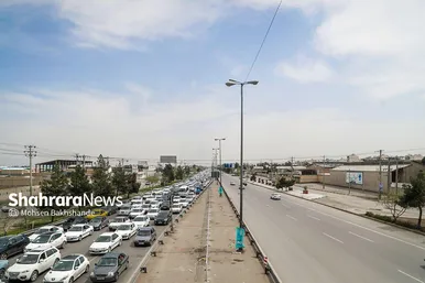 گزارش تصویری | ترافیک پرحجم خروجی‌های مشهد در روز طبیعت (۱۳ فروردین ۱۴۰۴)