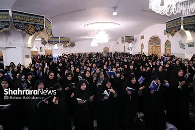 مراسم احیای ناشنوایان در حرم مطهر امام رضا(ع)