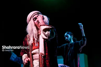 گزارش تصویری | نمایش آیینی نیمه شب وقایع دهه فاطمیه (س) در مشهد