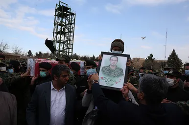 تشییع پیکر شهید نیروی انتظامی 