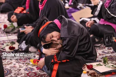 عکس‌هایی از مراسم دانش‌آموختگی دانشجویان علوم پزشکی سراسر کشور در حرم امام‌رضا(ع)