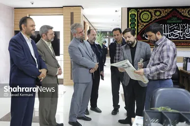 بازدید جمعی از مسئولین شهری مشهدمقدس از موسسه فرهنگی شهرآرا (۱۶ مرداد ۱۴۰۳)