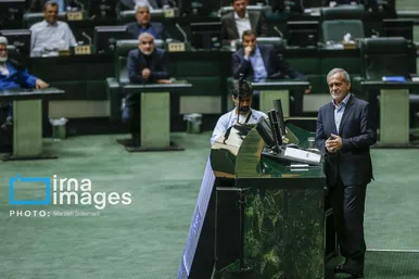 عکس‌هایی از اولین جلسه بررسی صلاحیت وزرای پیشنهادی دولت چهاردهم