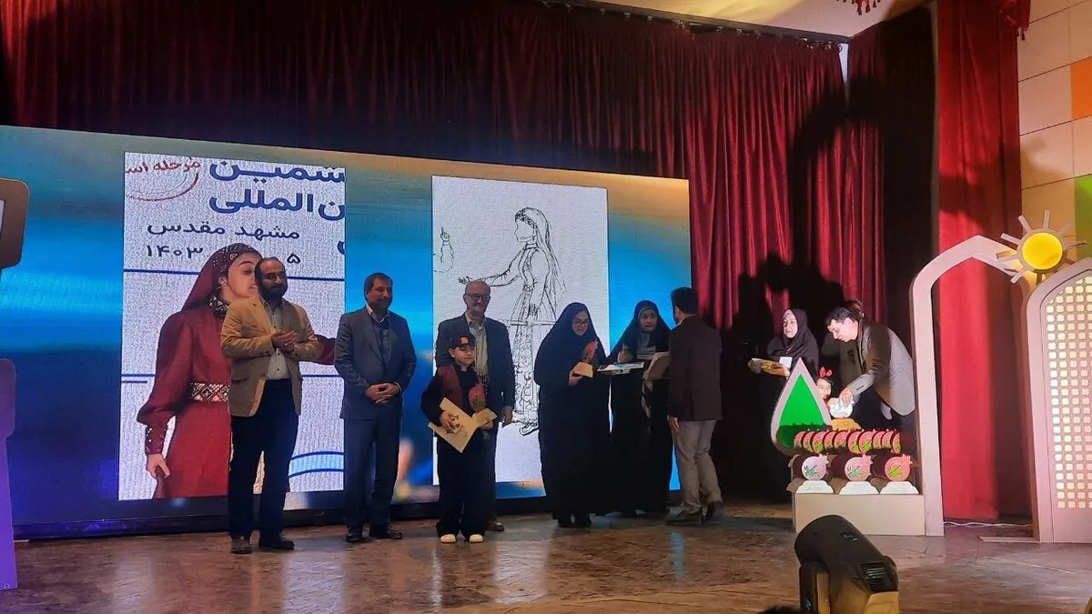 اختتامیه بیست‌وششمین جشنواره بین‌المللی قصه‌گویی خراسان رضوی برگزار شد