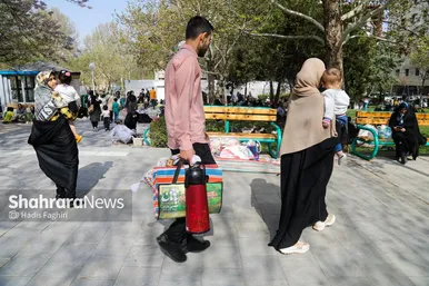 گزارش تصویری | سیزده بدر در مشهد