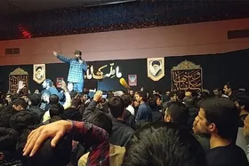 مراسم وداع با شهیدان دانیال رضا زاده و حسین زینال&zwnj;زاده دانشگاه فردوسی مشهد + فیلم و تصاویر