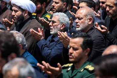 استقبال و تشییع پیکر رئیس‌جمهور و شهدای خدمت در مشهد - 4