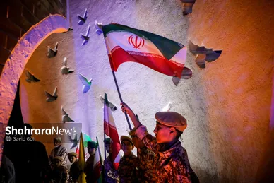 گزارش تصویری | آیین رونمایی از یادمان شهدای گمنام بوستان ملت