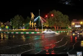 ۴۳ نقطه از مشهد درگیر آب گرفتگی شد | حجم بارش در مشهد به ۱۳ میلی&zwnj;متر رسید (۲۰ اردیبهشت ۱۴۰۳)