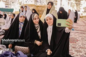بزرگداشت مقام پرستار در حرم رضوی