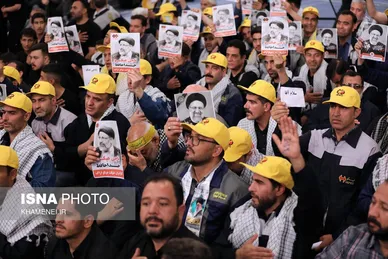 مجلس بزرگداشت شهدای خدمت در محضر مقام معظم رهبری