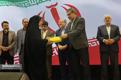 آیین آغاز عملیات اجرایی دوربرگردان غربی و اصلاح هندسی بزرگراه هاشمی رفسنجانی مشهد