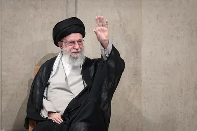 گزارش تصویری | سخنرانی رهبر معظم انقلاب در مراسم عزاداری شهادت امام رضا(ع)