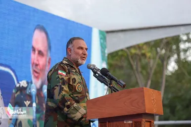 آیین بازگشایی معابر پادگان لشکر ۷۷