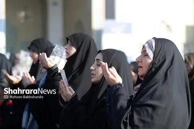 گزارش تصویری | اقامه نماز عید فطر در حرم مطهر امام رضا (ع)