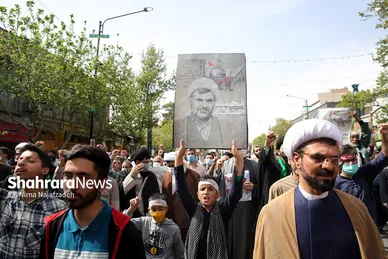 تشییع پیکر شهید حجت الاسلام محمد اصلانی در مشهد