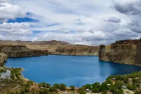 بند امیر نگین فیروزه&zwnj;ای بامیان + عکس