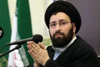 سیدعلی خمینی: مسئولی که در فکر انتقام رهبر شهید نباشد، به وجدانش شک کند | مذاکره به معنای صلح با آمریکا نیست + فیلم