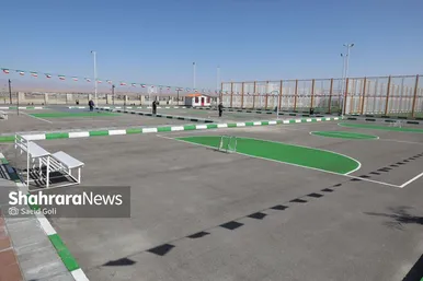 گزارش تصویری | آیین بهره‌برداری از مجموعه ورزشی روباز «شهدای چهاربرج» مشهد