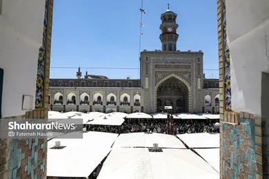 گزارش تصویری | مشهد در انتظار وداع با رهبر شهید