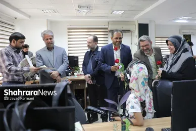 بازدید جمعی از مسئولین شهری مشهدمقدس از موسسه فرهنگی شهرآرا (۱۶ مرداد ۱۴۰۳)