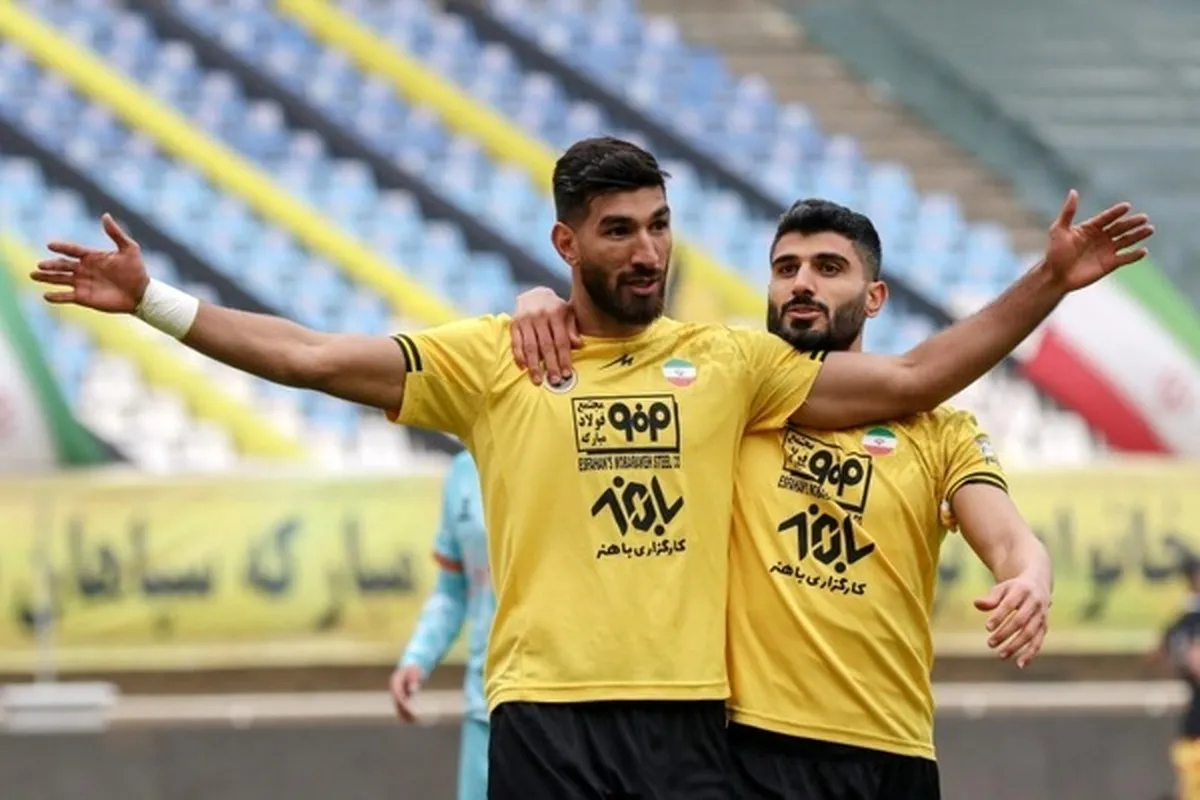 ترکیب سپاهان مقابل استقلال مشخص شد