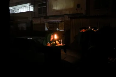 آیین سینی گردانی حضرت قاسم علیه السلام در شب هشتم محرم