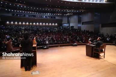 حضور سخنگوی دولت در جمع دانشجویان دانشگاه فردوسی مشهد