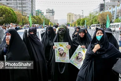 تشییع پیکر شهید حجت الاسلام دارایی در مشهد