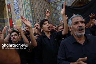 گزارش تصویری | عزاداری روز شهادت امام رضا (ع) در حرم مطهر رضوی