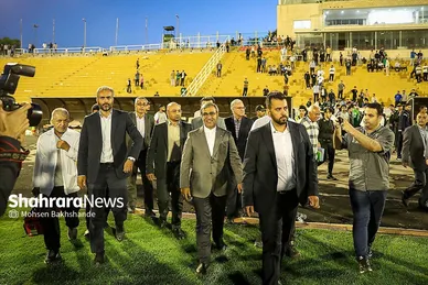 گزارش تصویری | دیدار تیم‌های فوتبال ابومسلم مشهد و پشتیبانی نزاجا در لیگ دسته سوم