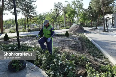 گزارش تصویری |بازدید شهردار مشهد مقدس از بوستان جهانشهر