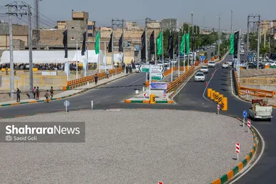 بهره‌برداری از پل دوم و اصلاح هندسی ورودی جاده سرخس به مشهد
