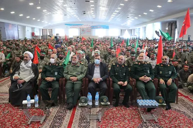 همایش باشکوه حضور و اقتدار بسیجیان