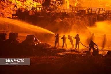 گزارش تصویری | آتش‌نشانان؛ قهرمانان بی‌ادعا در جنگ با آتش