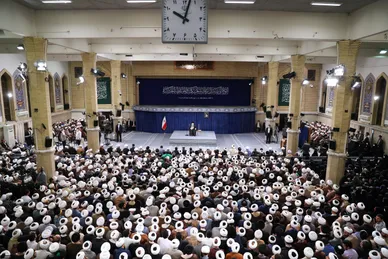 دیدار جمعی از مبلغان و طلاب حوزه‌های علمیه سراسر کشور با رهبر انقلاب